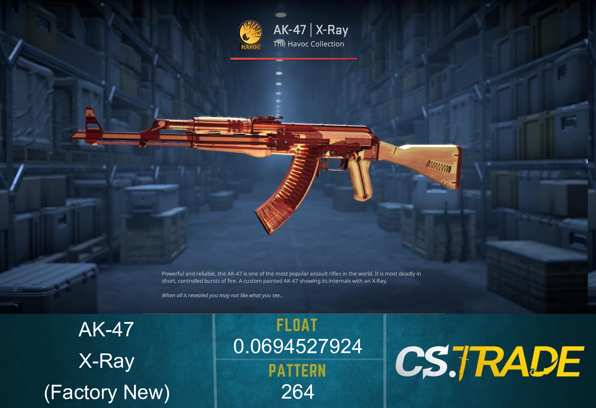 AK-47 | X-Ray (Factory New)