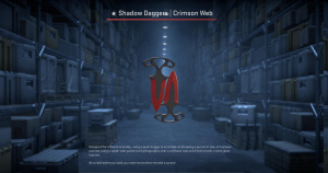 ★ Shadow Daggers | Crimson Web (Field-Tested) Screenshot