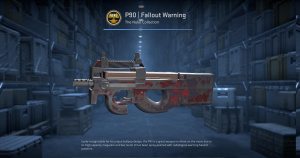P90 | Fallout Warning (Battle-Scarred) Screenshot