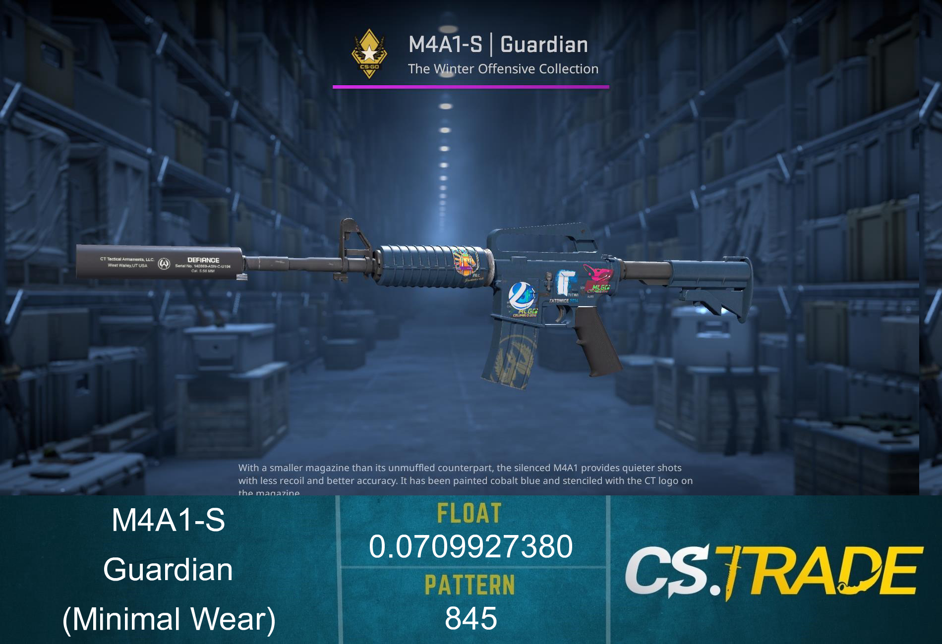 M4A1-S | Guardian (Minimal Wear) Screenshot