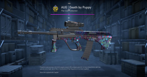 AUG | Death by Puppy (Field-Tested) Screenshot