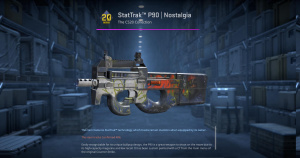StatTrak™ P90 | Nostalgia (Field-Tested) Screenshot