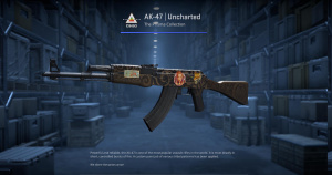 AK-47 | Uncharted (Factory New) Screenshot