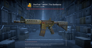 StatTrak™ M4A4 | The Battlestar (Factory New) Screenshot