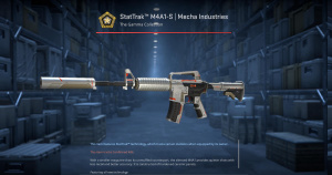 StatTrak™ M4A1-S | Mecha Industries (Field-Tested) Screenshot