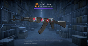AK-47 | Slate (Battle-Scarred) Screenshot
