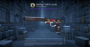 StatTrak™ USP-S | Cyrex (Minimal Wear) Screenshot