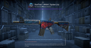 StatTrak™ M4A4 | Spider Lily (Well-Worn) Screenshot