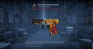 Glock-18 | Bullet Queen (Minimal Wear) Screenshot