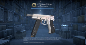 CZ75-Auto | Silver (Factory New) Screenshot