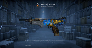 MAG-7 | Justice (Well-Worn) Screenshot