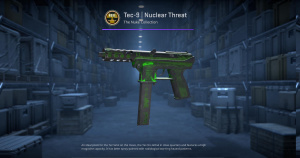 Tec-9 | Nuclear Threat (Battle-Scarred) Screenshot