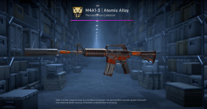M4A1-S | Atomic Alloy (Battle-Scarred) Screenshot