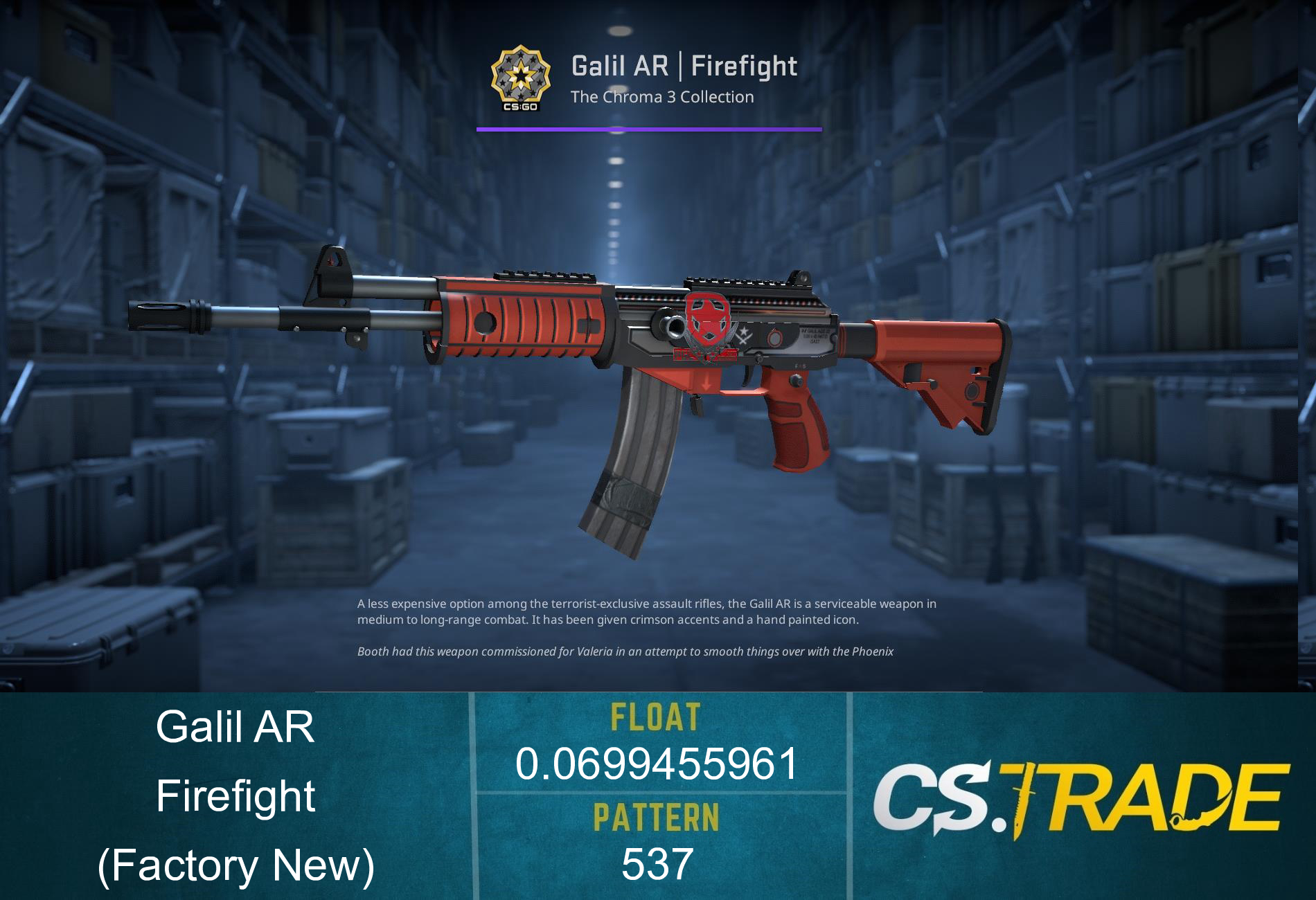 Galil AR | Firefight (Factory New) Screenshot