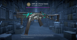 UMP-45 | Primal Saber (Battle-Scarred) Screenshot