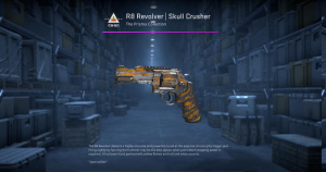 R8 Revolver | Skull Crusher (Battle-Scarred) Screenshot