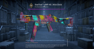 StatTrak™ UMP-45 | Wild Child (Minimal Wear) Screenshot