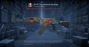 AK-47 | Aquamarine Revenge (Field-Tested) Screenshot