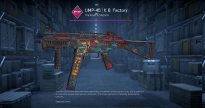 UMP-45 | K.O. Factory (Battle-Scarred) Screenshot
