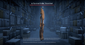 ★ Survival Knife | Scorched (Field-Tested) Screenshot