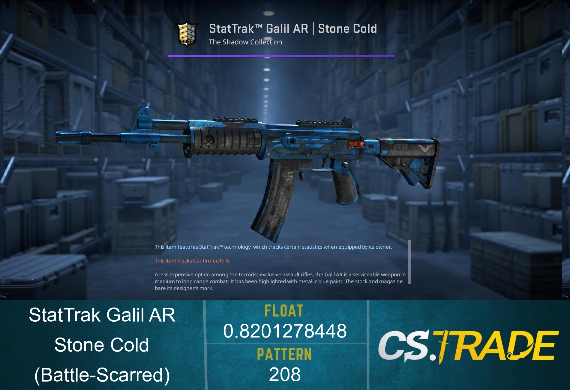 Galil AR | Stone Cold (Battle-Scarred) Screenshot