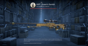 AWP | Queen's Gambit (Well-Worn) Screenshot