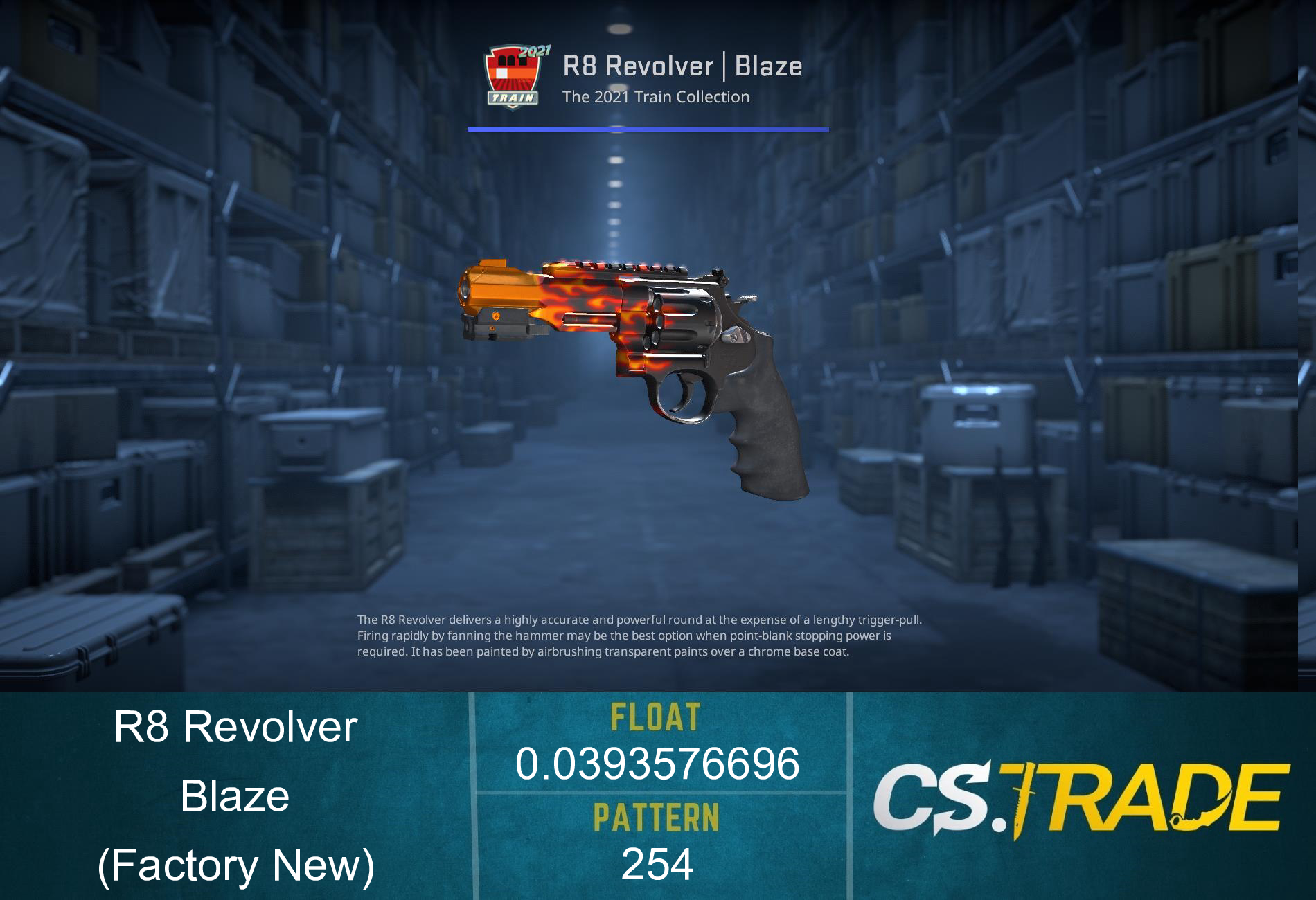 R8 Revolver | Blaze (Factory New)