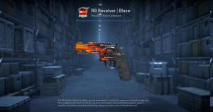 R8 Revolver | Blaze (Factory New) Screenshot