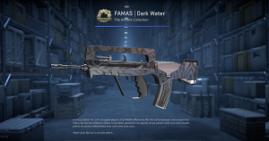 FAMAS | Dark Water (Minimal Wear) Screenshot