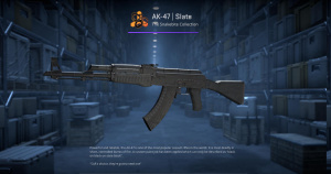 AK-47 | Slate (Battle-Scarred) Screenshot