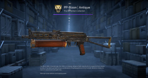 PP-Bizon | Antique (Minimal Wear) Screenshot