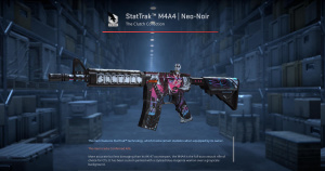 StatTrak™ M4A4 | Neo-Noir (Well-Worn) Screenshot