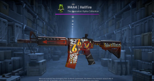 M4A4 | Hellfire ⭐️ CS2 Skin