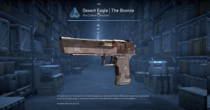 Desert Eagle | The Bronze (Factory New) Screenshot