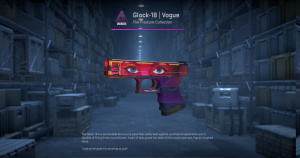 Glock-18 | Vogue (Field-Tested) Screenshot
