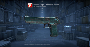 Desert Eagle | Midnight Storm (Field-Tested) Screenshot