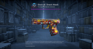 Glock-18 | Snack Attack (Well-Worn) Screenshot