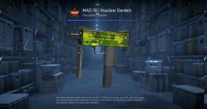 MAC-10 | Nuclear Garden (Minimal Wear) Screenshot