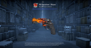 R8 Revolver | Blaze (Factory New) Screenshot