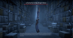 ★ Butterfly Knife | Bright Water (Field-Tested) Screenshot