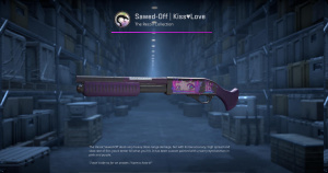 Sawed-Off | Kiss♥Love (Battle-Scarred) Screenshot