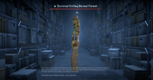 ★ Survival Knife | Boreal Forest (Field-Tested) Screenshot