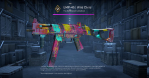 UMP-45 | Wild Child (Minimal Wear) Screenshot