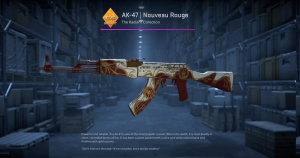AK-47 | Nouveau Rouge (Well-Worn) Screenshot