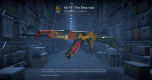 AK-47 | The Empress (Battle-Scarred) Screenshot