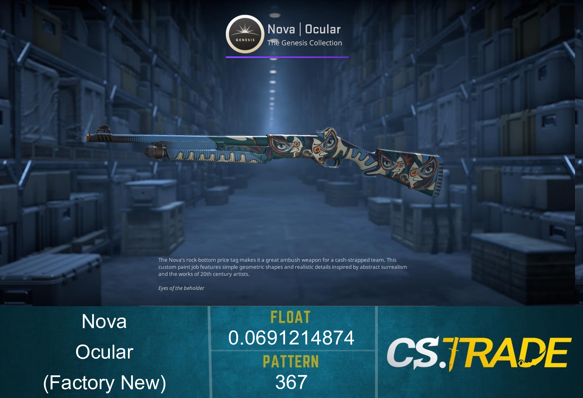 Nova | Ocular (Factory New) Screenshot