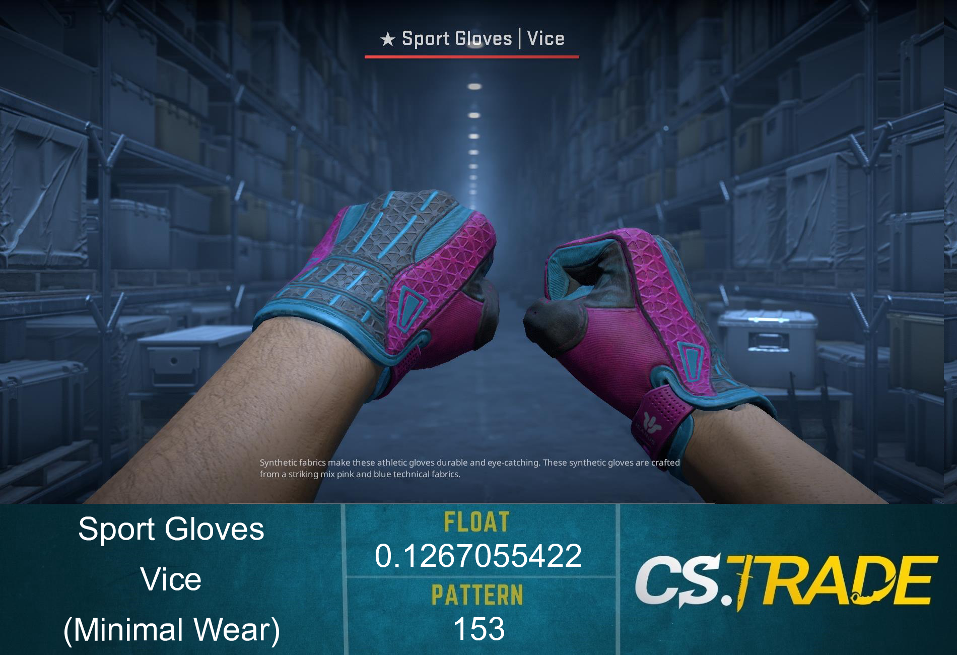 ★ Sport Gloves | Vice (Minimal Wear) Screenshot