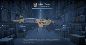 M4A4 | Tornado (Minimal Wear) Screenshot