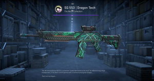 SG 553 | Dragon Tech (Factory New) Screenshot