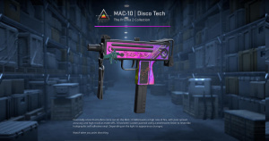 MAC-10 | Disco Tech (Field-Tested) Screenshot